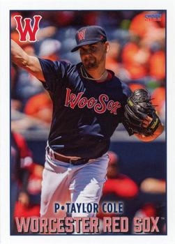 2022 Choice Worcester Red Sox #07 Taylor Cole Front