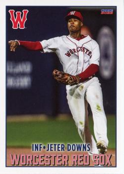 2022 Choice Worcester Red Sox #12 Jeter Downs Front