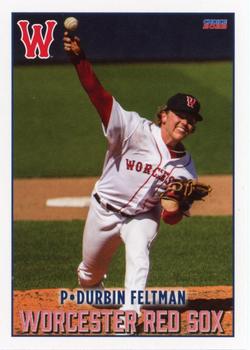 2022 Choice Worcester Red Sox #15 Durbin Feltman Front