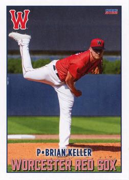 2022 Choice Worcester Red Sox #23 Brian Keller Front