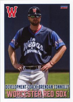 2022 Choice Worcester Red Sox #40 Brendan Connolly Front