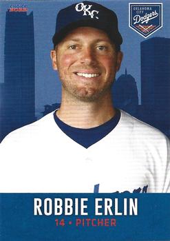 2022 Choice Oklahoma City Dodgers #07 Robbie Erlin Front
