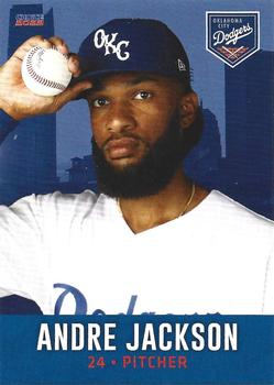 2022 Choice Oklahoma City Dodgers #11 Andre Jackson Front