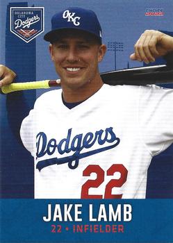 2022 Choice Oklahoma City Dodgers #13 Jake Lamb Front