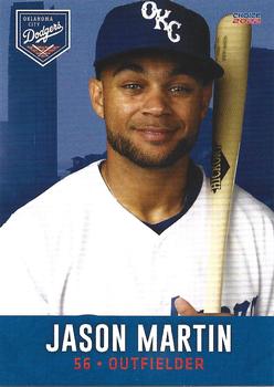 2022 Choice Oklahoma City Dodgers #15 Jason Martin Front