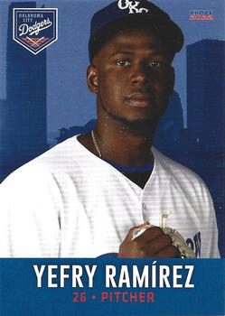 2022 Choice Oklahoma City Dodgers #21 Yefry Ramirez Front