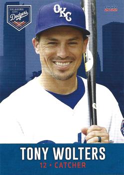 2022 Choice Oklahoma City Dodgers #25 Tony Wolters Front