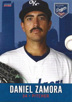 2022 Choice Oklahoma City Dodgers #27 Daniel Zamora Front
