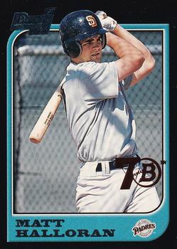 2017 Bowman - Bowman Buybacks 1997 Bowman Stamped Bronze #203 Matt Halloran Front