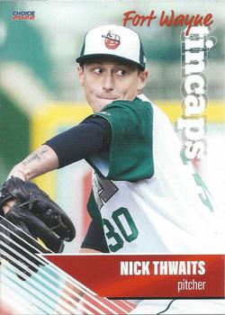 2022 Choice Fort Wayne TinCaps #24 Nick Thwaits Front