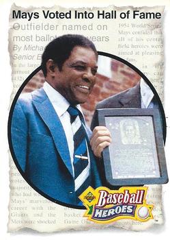 1993 Upper Deck - Baseball Heroes: Willie Mays #53 Willie Mays Front
