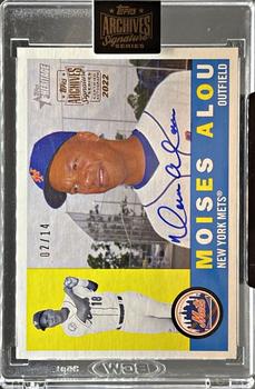 2022 Topps Archives Signature Series Retired Player Edition - Moises Alou #287 Moises Alou Front