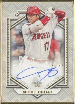 2022 Topps Definitive Collection - Framed Autograph Collection #DCFA-SO Shohei Ohtani Front