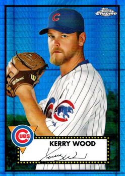 2021 Topps Chrome Platinum Anniversary - Prism Blue #482 Kerry Wood Front