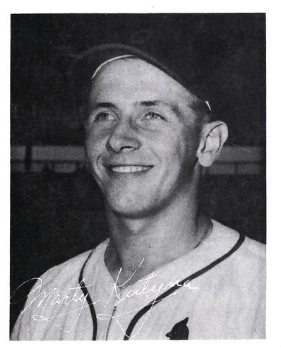 1956 Omaha Cardinals Photocards #NNO Marty Kutyna Front