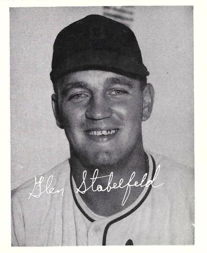 1956 Omaha Cardinals Photocards #NNO Glen Stabelfeld Front