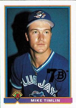 2017 Bowman - Bowman Buybacks 1991 Bowman Stamped Gold #15 Mike Timlin Front