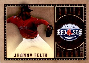 2022 Choice Salem Red Sox #09 Jhonny Felix Front