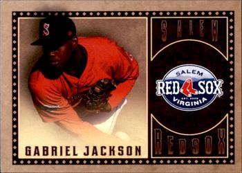 2022 Choice Salem Red Sox #13 Gabriel Jackson Front