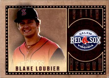 2022 Choice Salem Red Sox #17 Blake Loubier Front