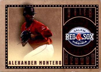 2022 Choice Salem Red Sox #22 Alexander Montero Front