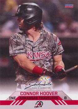 2022 Choice Arkansas Travelers #11 Connor Hoover Front