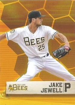 2019 Choice Salt Lake Bees #11 Jake Jewell Front