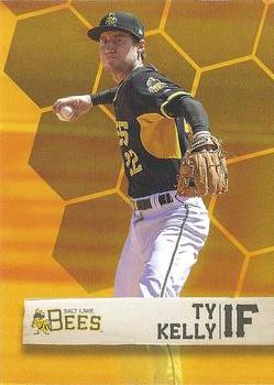 2019 Choice Salt Lake Bees #12 Ty Kelly Front