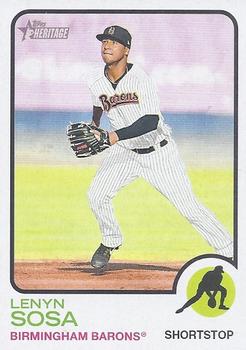 2022 Topps Heritage Minor League #113 Lenyn Sosa Front