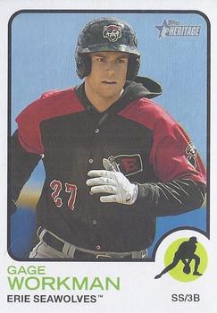 2022 Topps Heritage Minor League #157 Gage Workman Front