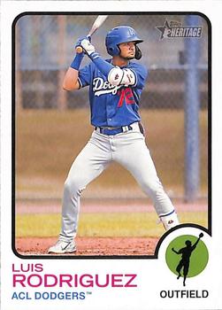 2022 Topps Heritage Minor League #206 Luis Rodriguez Front