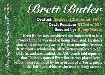 1994 Bowman #382 Brett Butler Back