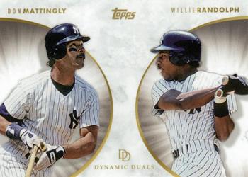 2022 Topps Dynamic Duals #19 Don Mattingly / Willie Randolph Front
