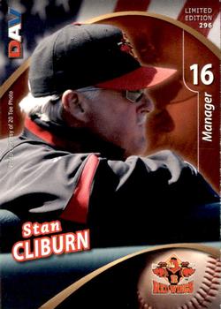 2009 DAV Minor League #296 Stan Cliburn Front