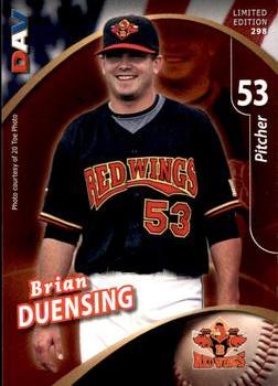 2009 DAV Minor League #298 Brian Duensing Front