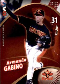 2009 DAV Minor League #299 Armando Gabino Front