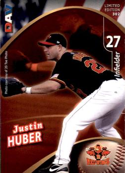 2009 DAV Minor League #302 Justin Huber Front