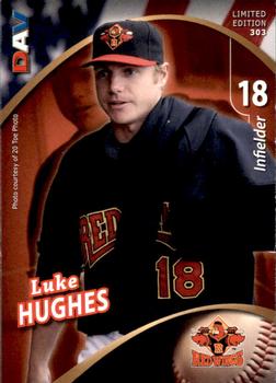 2009 DAV Minor League #303 Luke Hughes Front