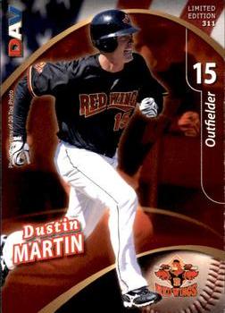 2009 DAV Minor League #311 Dustin Martin Front