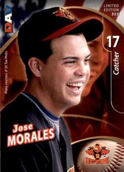 2009 DAV Minor League #312 Jose Morales Front