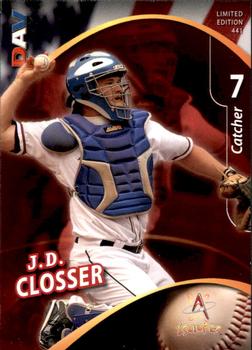 2009 DAV Minor League #441 J.D. Closser Front