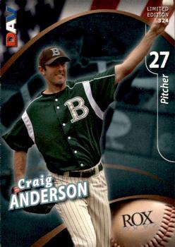 2009 DAV Minor League #324 Craig Anderson Front