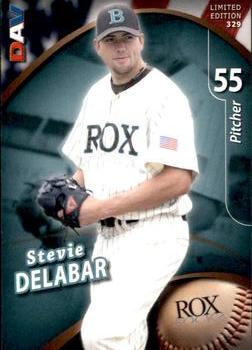 2009 DAV Minor League #329 Stevie Delabar Front