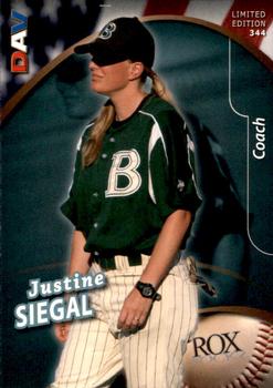2009 DAV Minor League #344 Justine Siegal Front