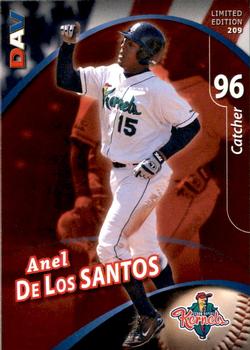 2009 DAV Minor League #209 Anel De Los Santos Front
