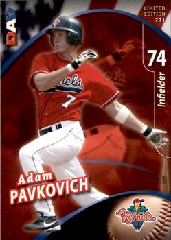 2009 DAV Minor League #221 Adam Pavkovich Front