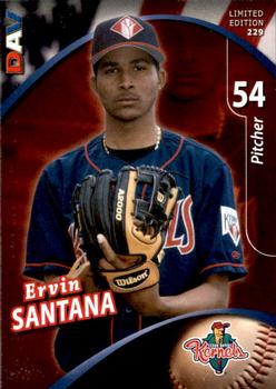 2009 DAV Minor League #229 Ervin Santana Front
