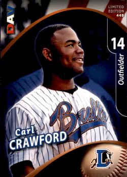 2009 DAV Minor League #448 Carl Crawford Front