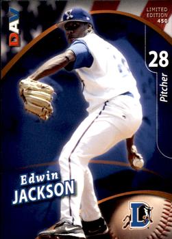 2009 DAV Minor League #450 Edwin Jackson Front