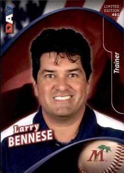 2009 DAV Minor League #461 Larry Bennese Front